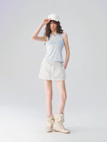 Linen A Line Skirt
