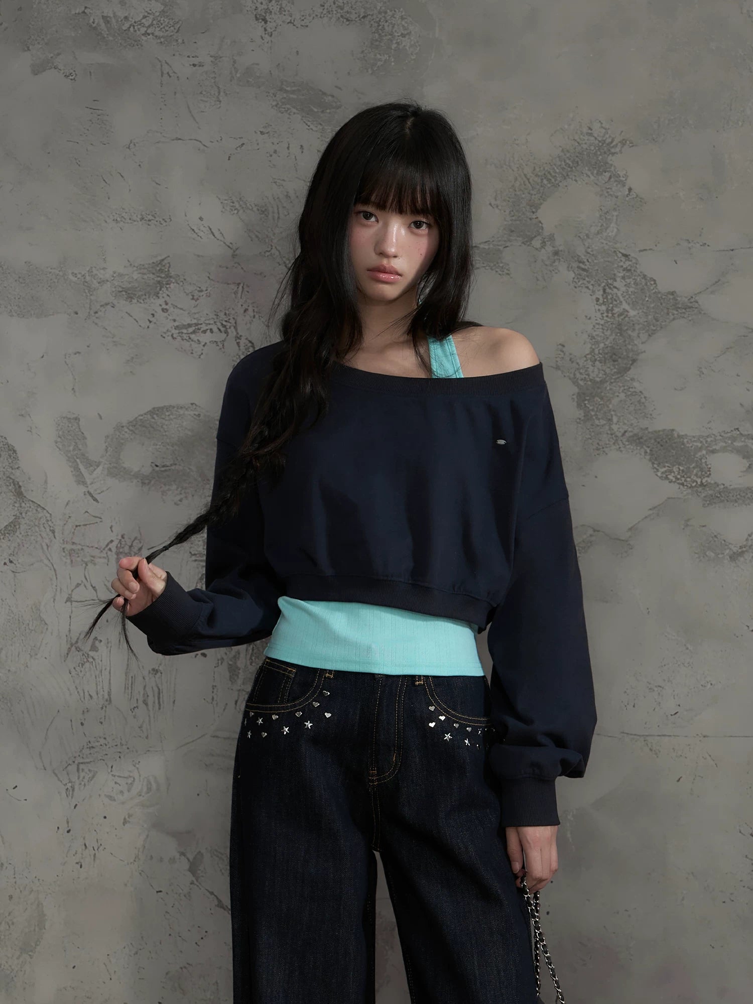 Off Shoulder Two Piece Set