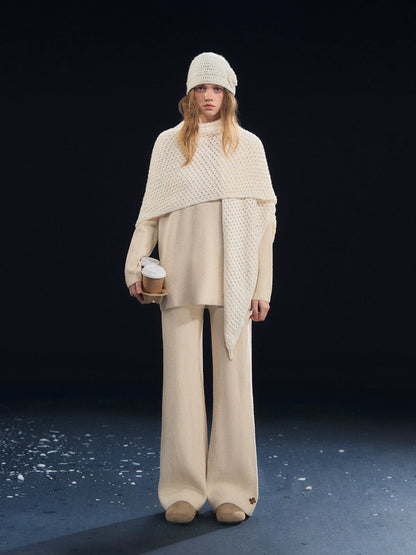 Waffle-Knit Lounge Set