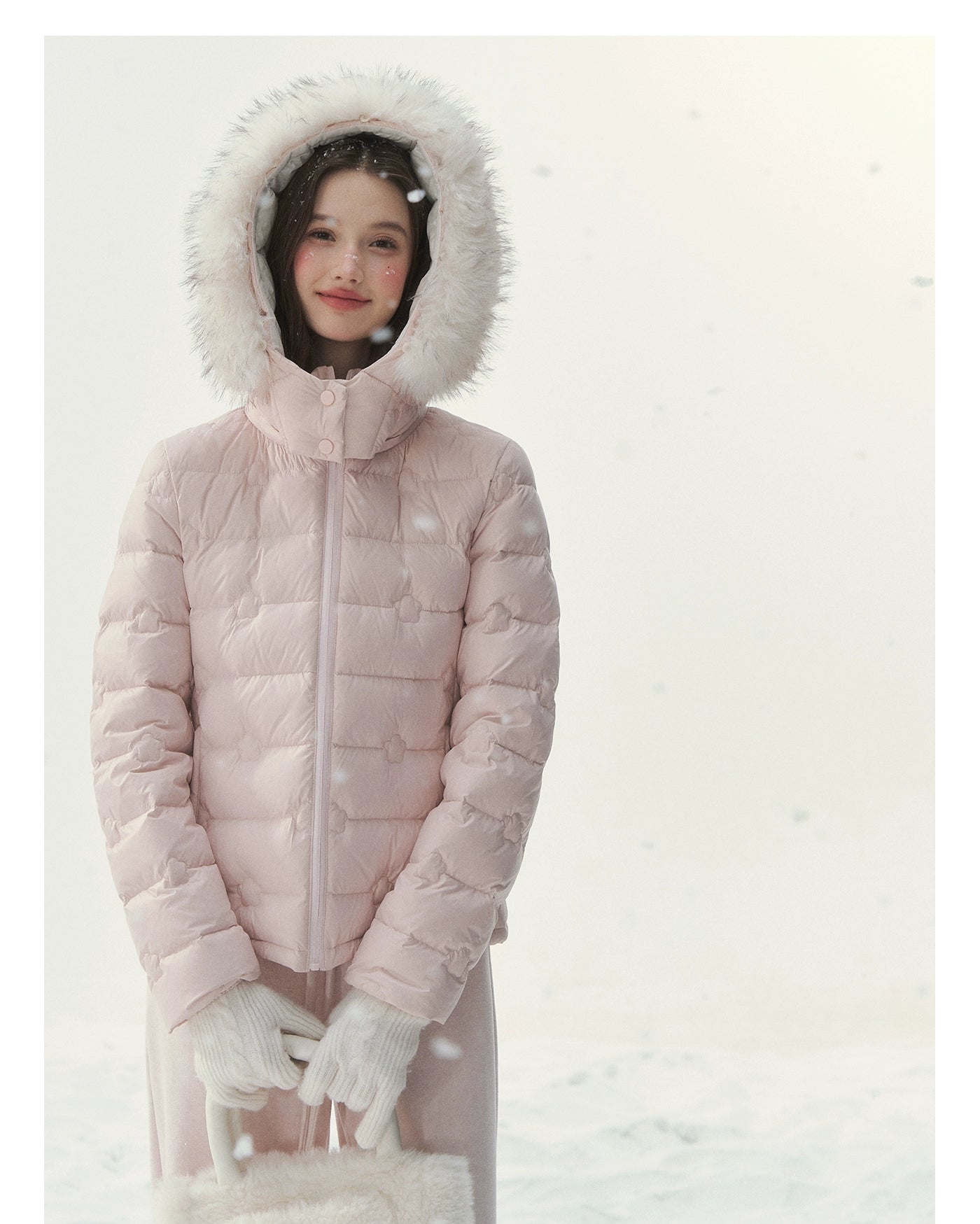 Quilted Dream Embossed Down Jacket