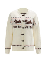 Fair Isle Toggle Cardigan