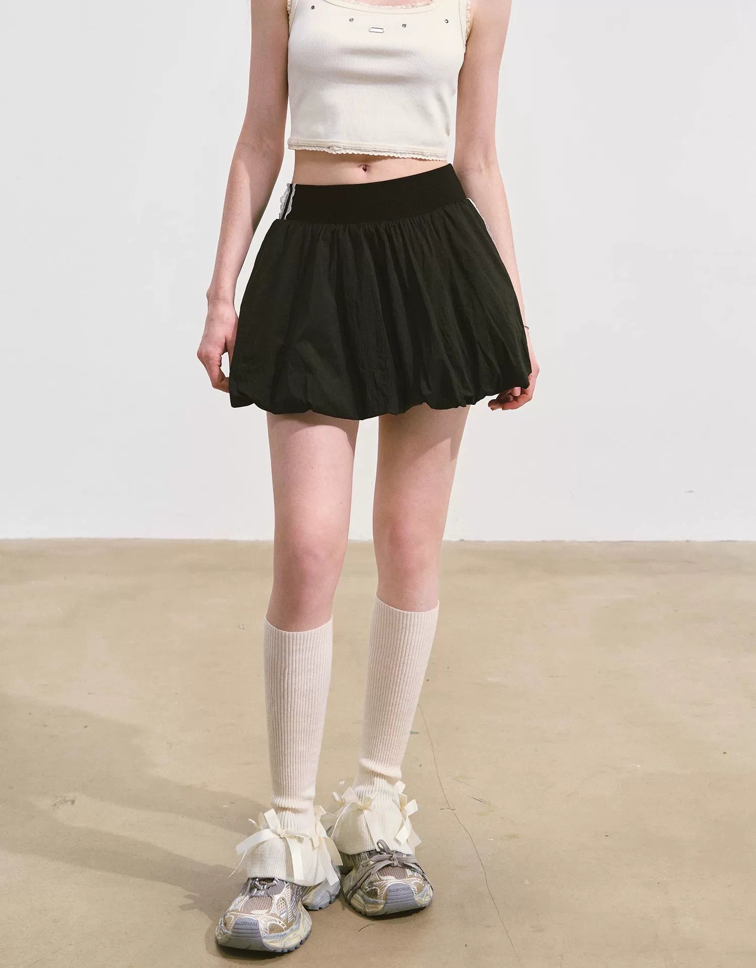 Lace‑Splice Sun Jacket &amp; Skirt Set