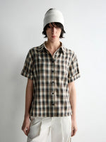 Reversible Twill Overlock Short Sleeve Shirt