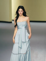 Sequin Strap Maxi Dress
