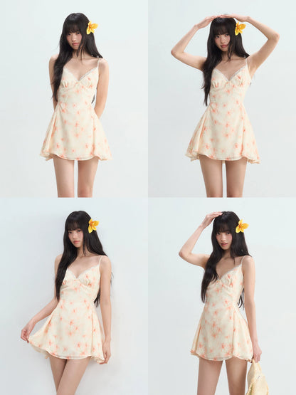Floral A-Line Cami Dress