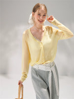 Ice Silk Tie Cardigan