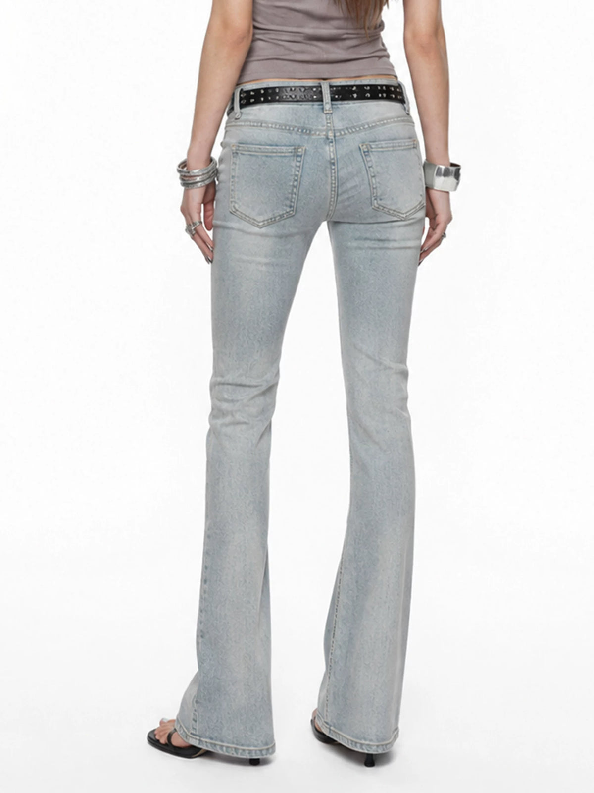 Y2K Low Rise Flare Jeans