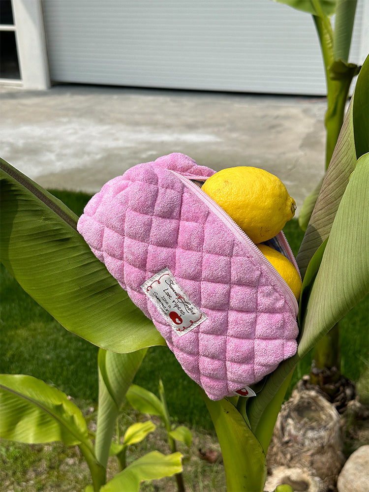 Dopamine Floral Quilted Storage Bag