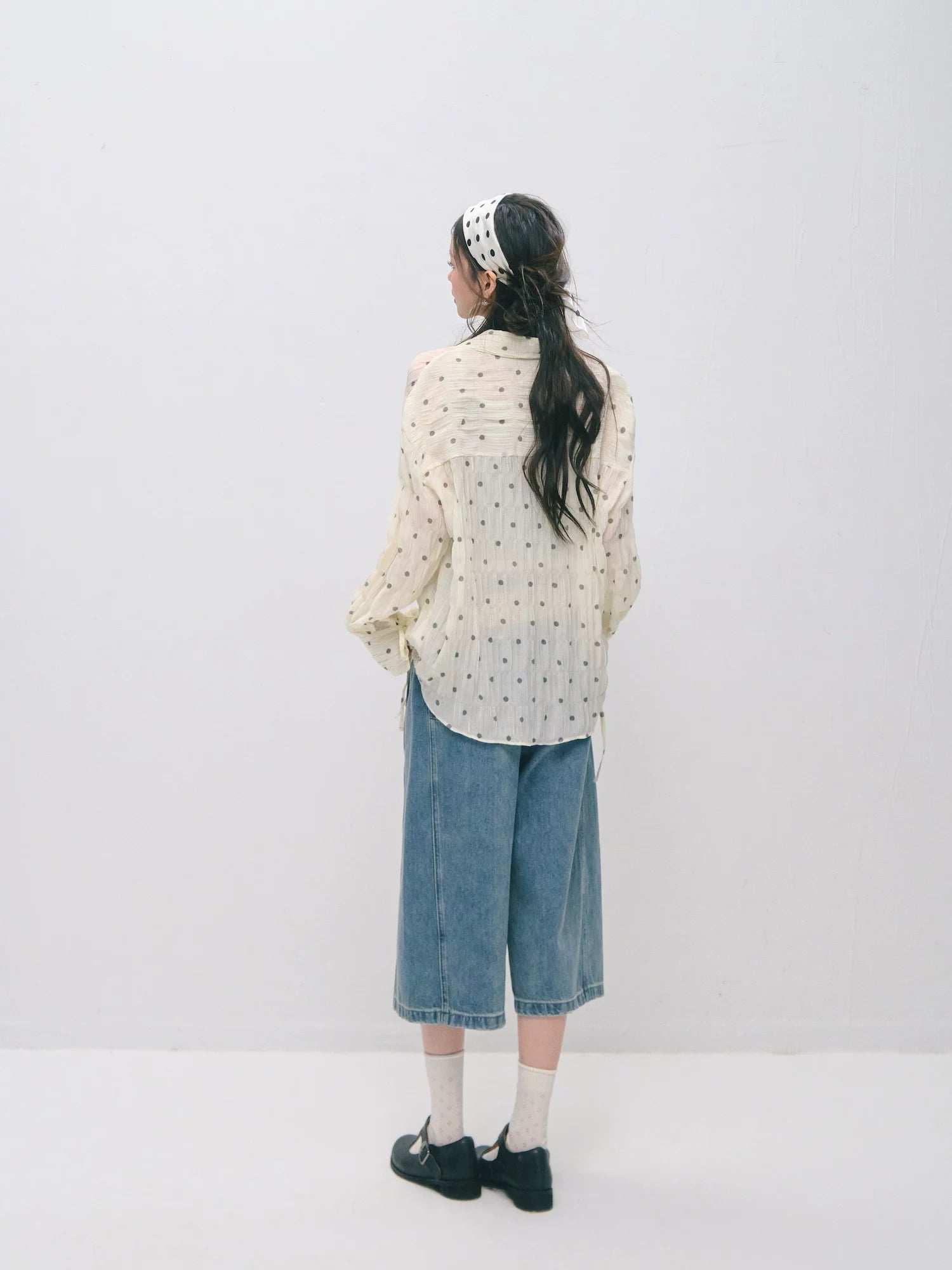 Deconstructed Wide Leg Shorts