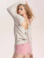 Halter Knit Cardigan