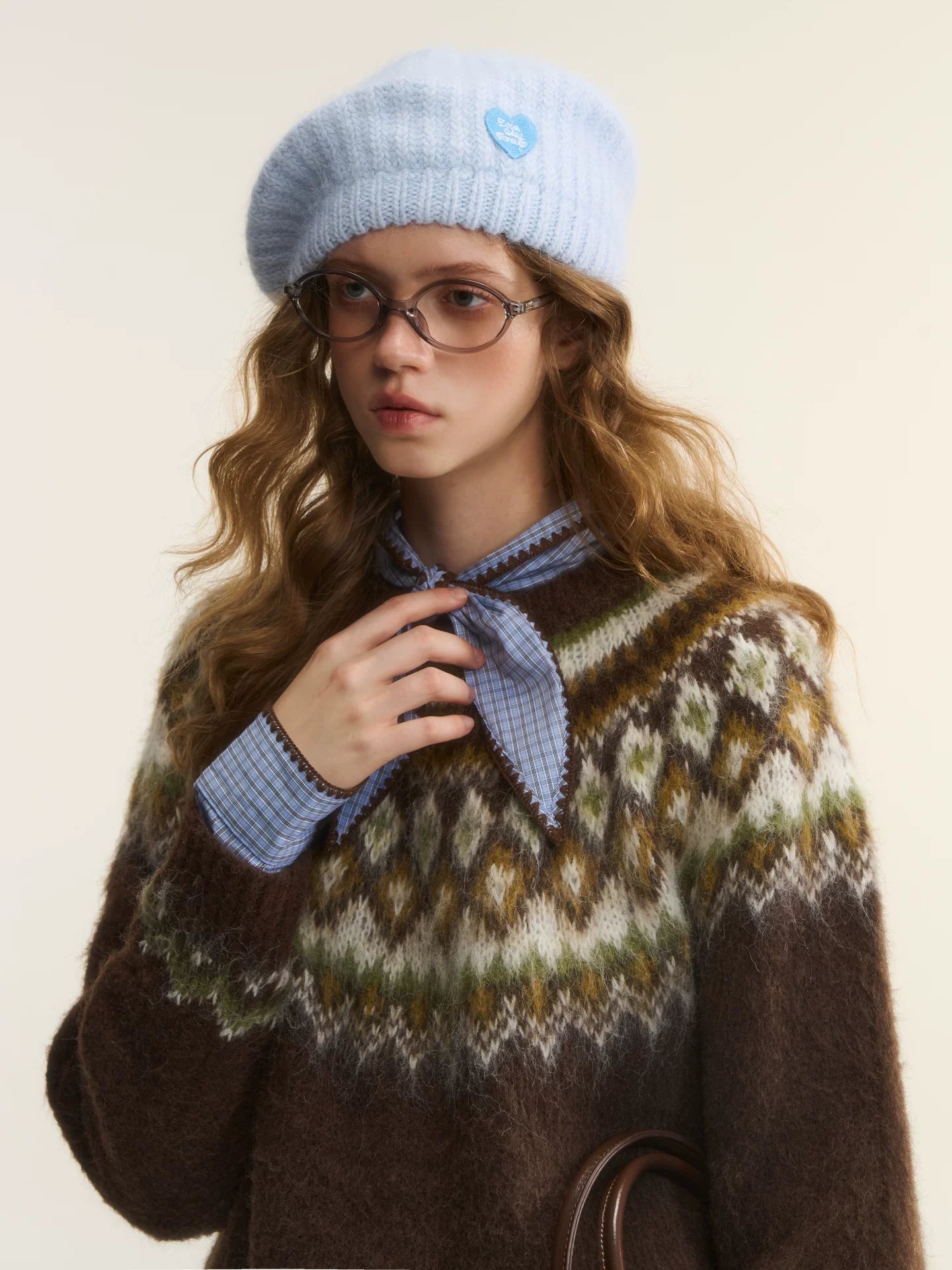 Knit Beret Hat