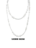 Multi-layer Long Baroque Necklace