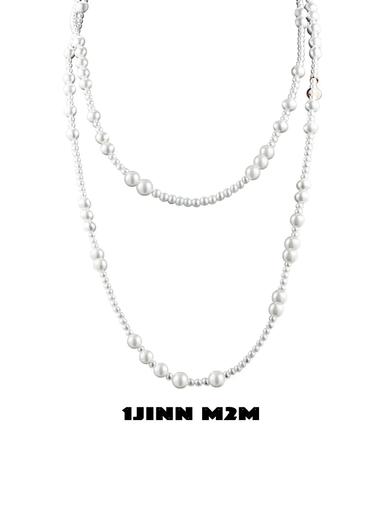 Multi-layer Long Baroque Necklace