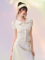 Doll Collar French Blouse