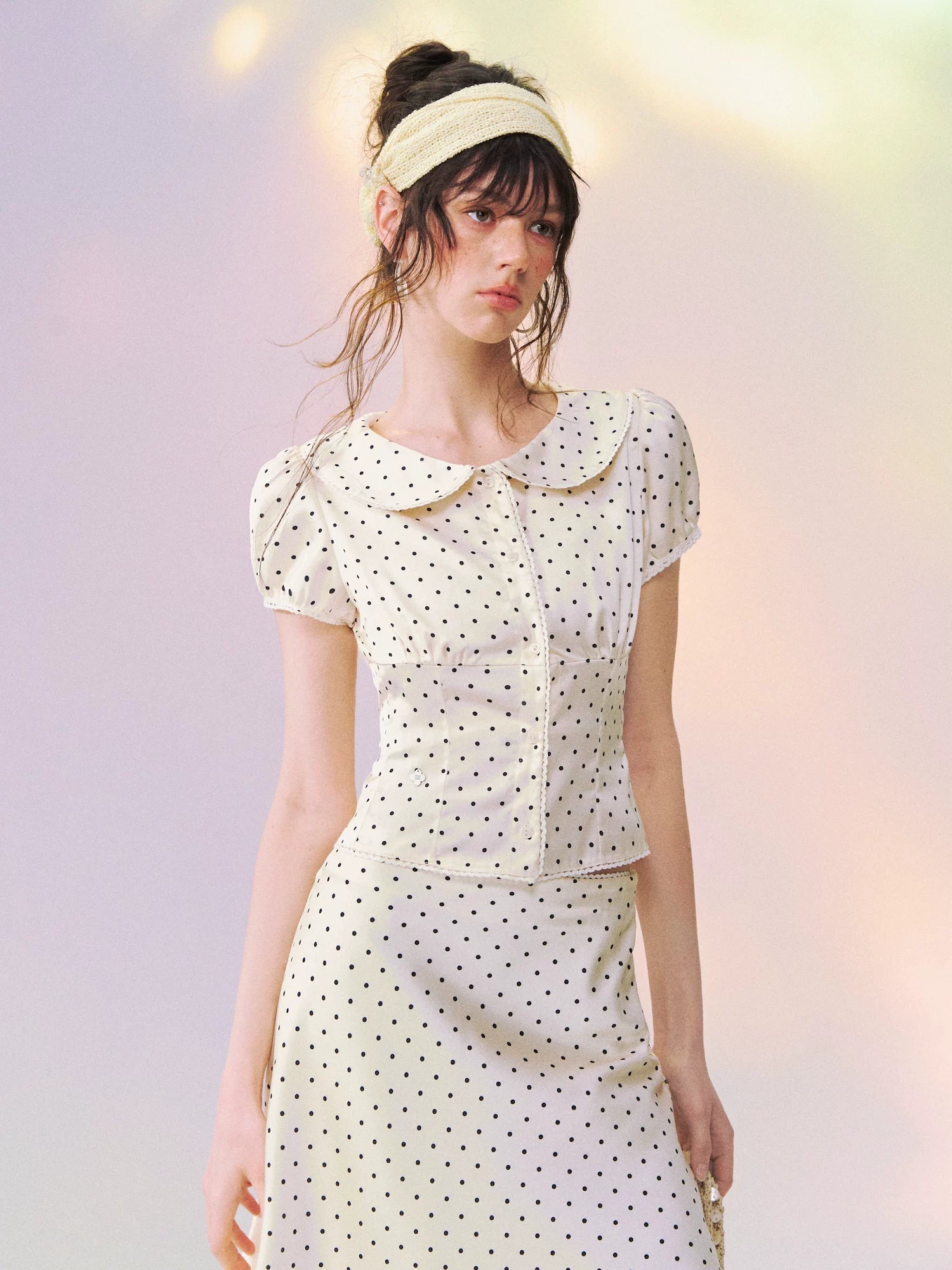 Doll Collar French Blouse