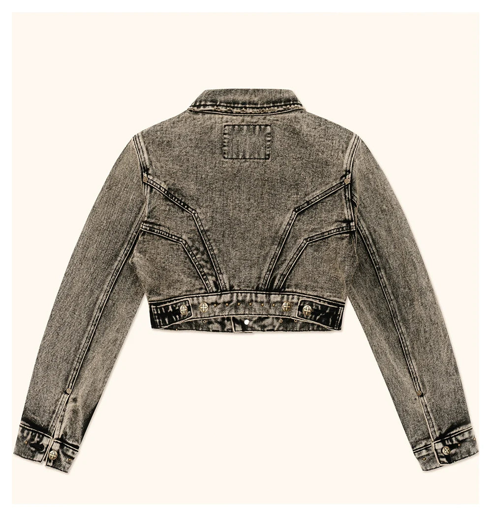 Ancient Myth Mustang short Denim Jacket