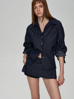 Lyocell Linen Mini Skort