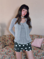 Polka Dot Lace Twinset