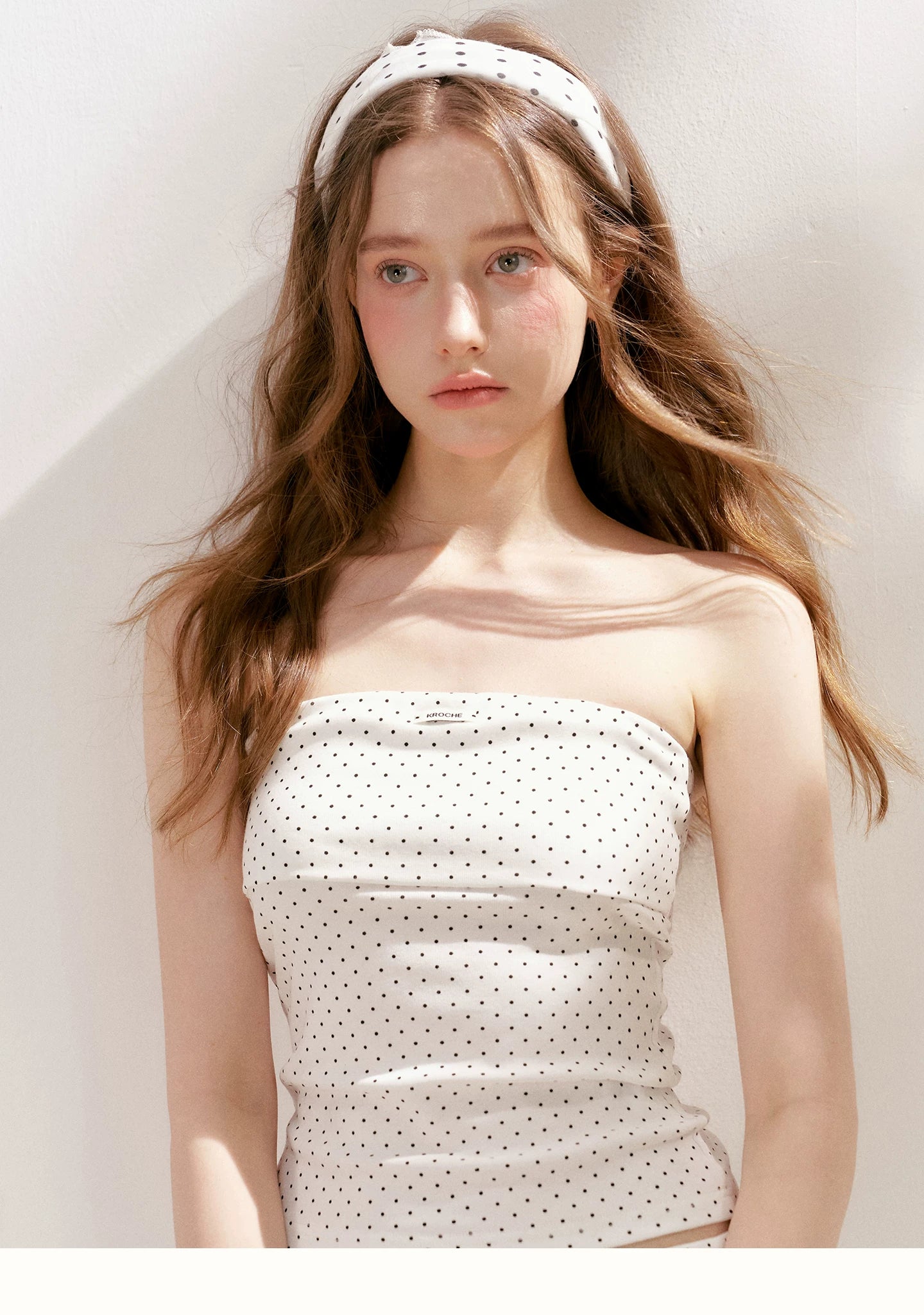 Polka Dot Bandeau Set