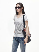 Gradient Rhinestone Tee