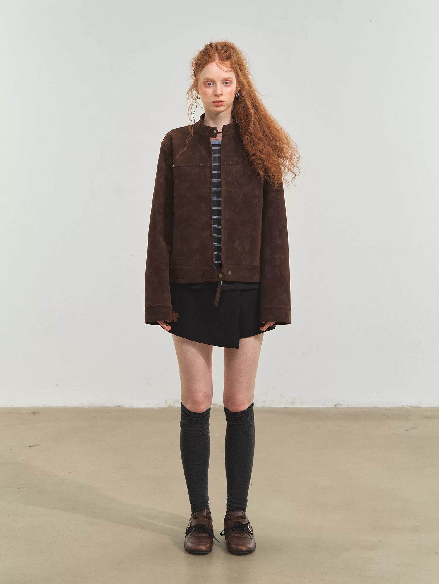 Vintage Washed Moto Jacket