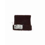 Knitted Cat-Ear Beanie with Hand-Stitched Label