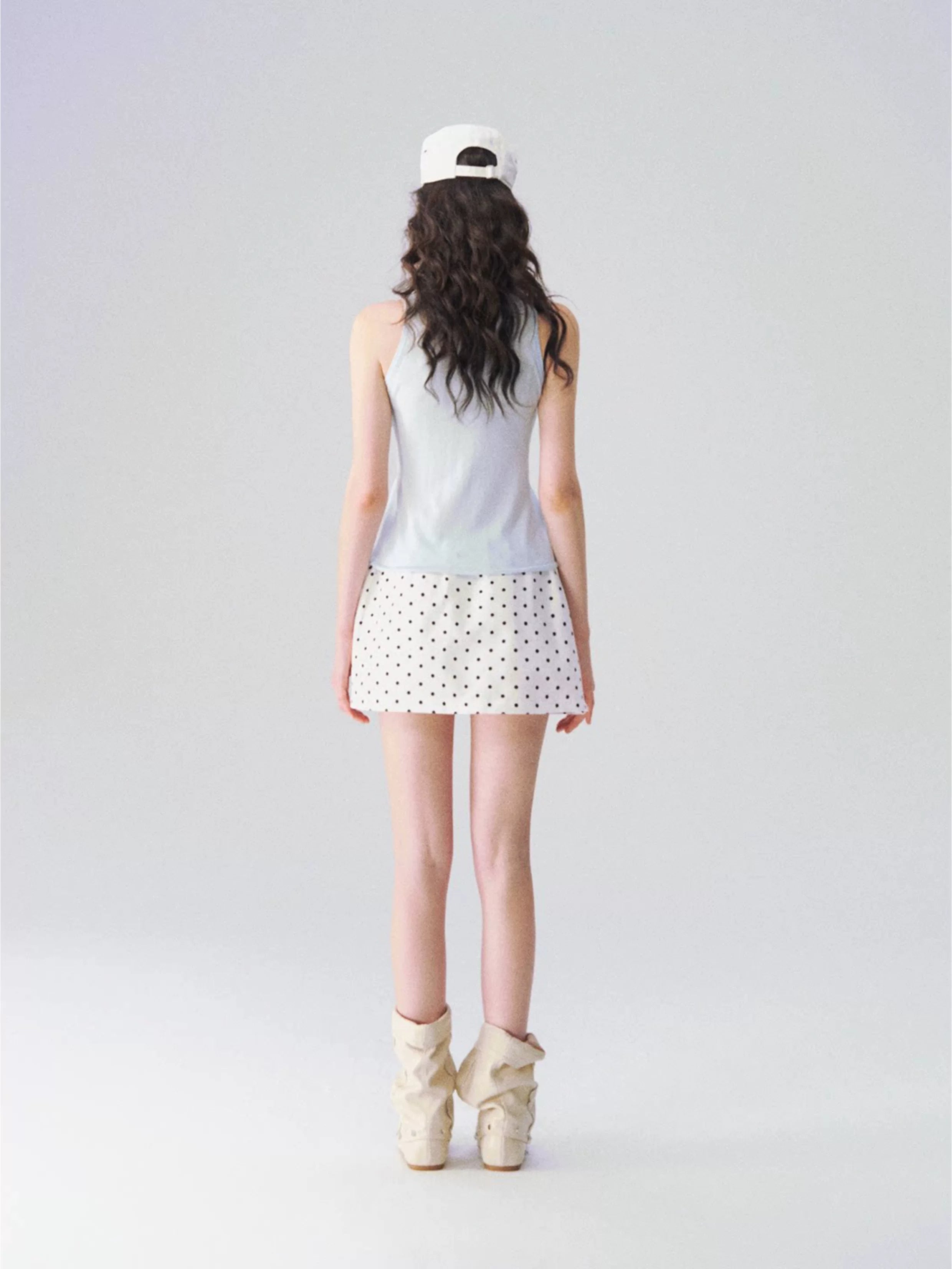 Linen A Line Skirt