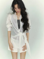 Breathable Tie Shirt