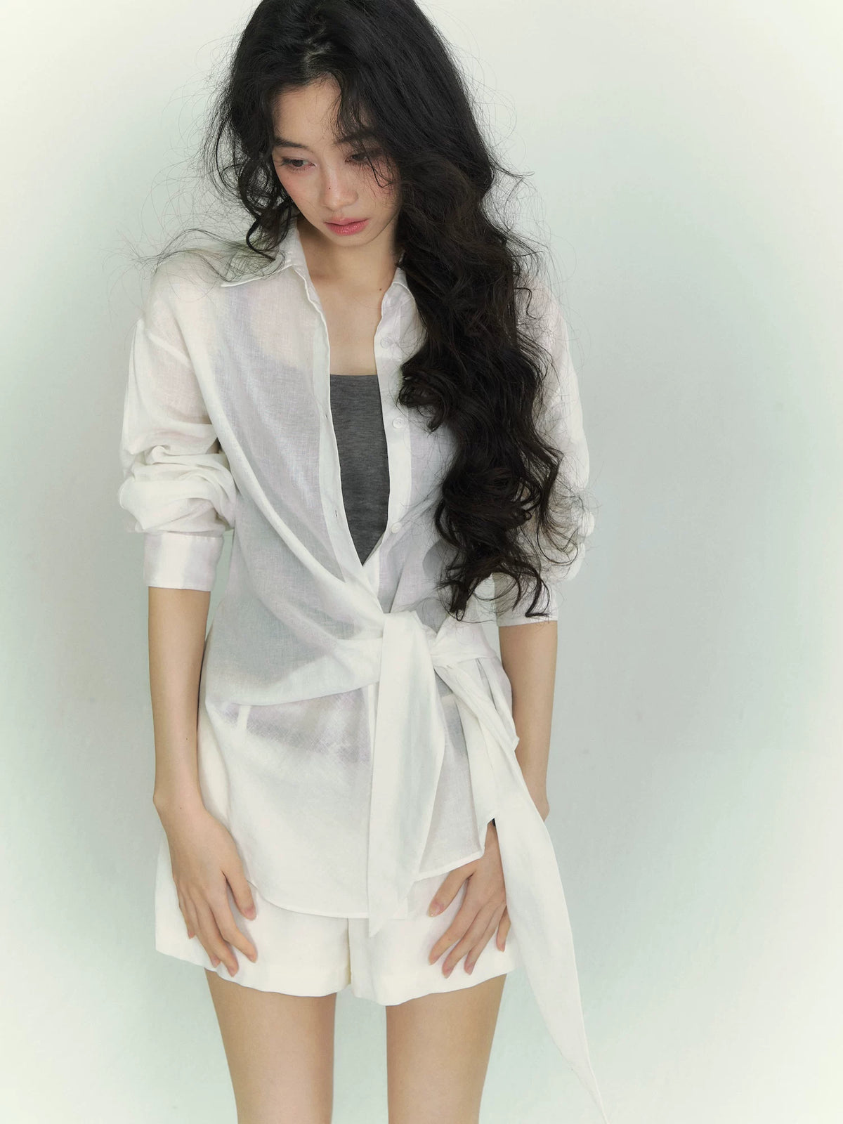 Breathable Tie Shirt