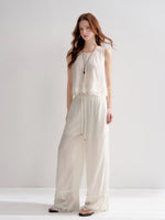 Lace Texture Two Piece Set