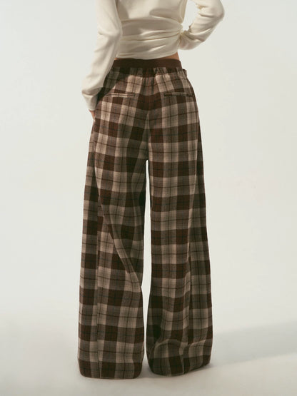 Double Waist Curved Pants