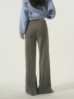 Brown & Gray Corduroy Pants Set