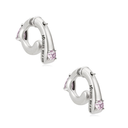 Vintage Gold &amp; Silver Zircon Earrings