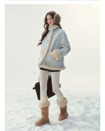 Reversible Faux Shearling Coat