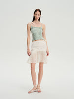 Drawstring Ruched Slim Cami