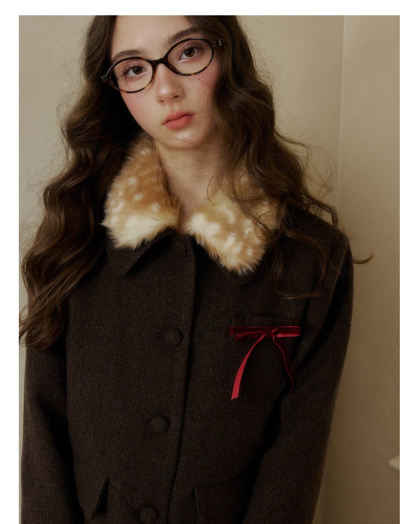 Bambi Wool Tweed Set