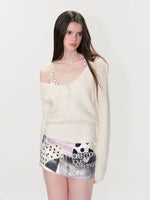 Polka Dot Triangle Camisole