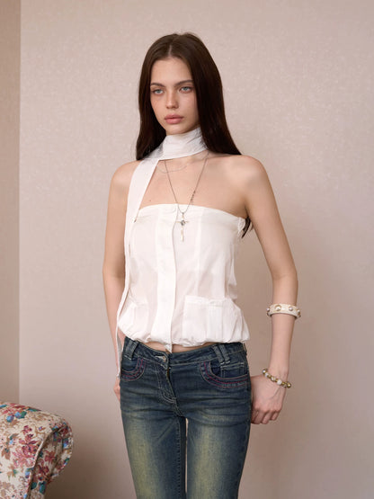 Sheer Utility Tube Top