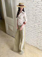 Cinched Lyocell-Blend Shirt