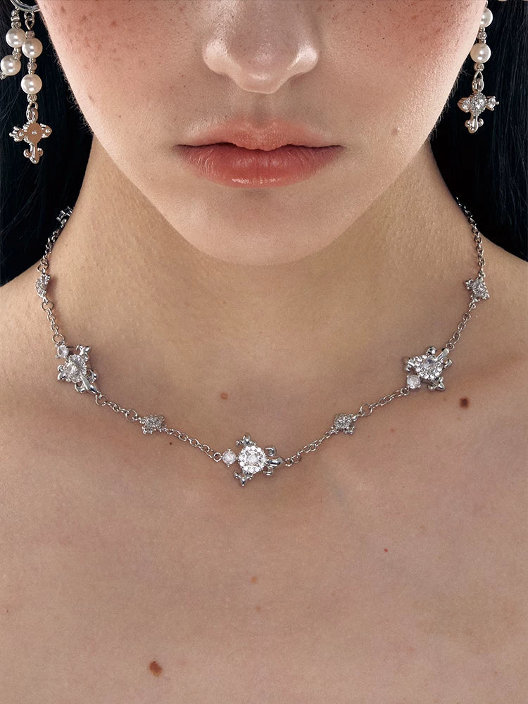Iris Zircon Necklace