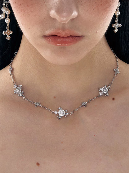 Iris Zircon Necklace