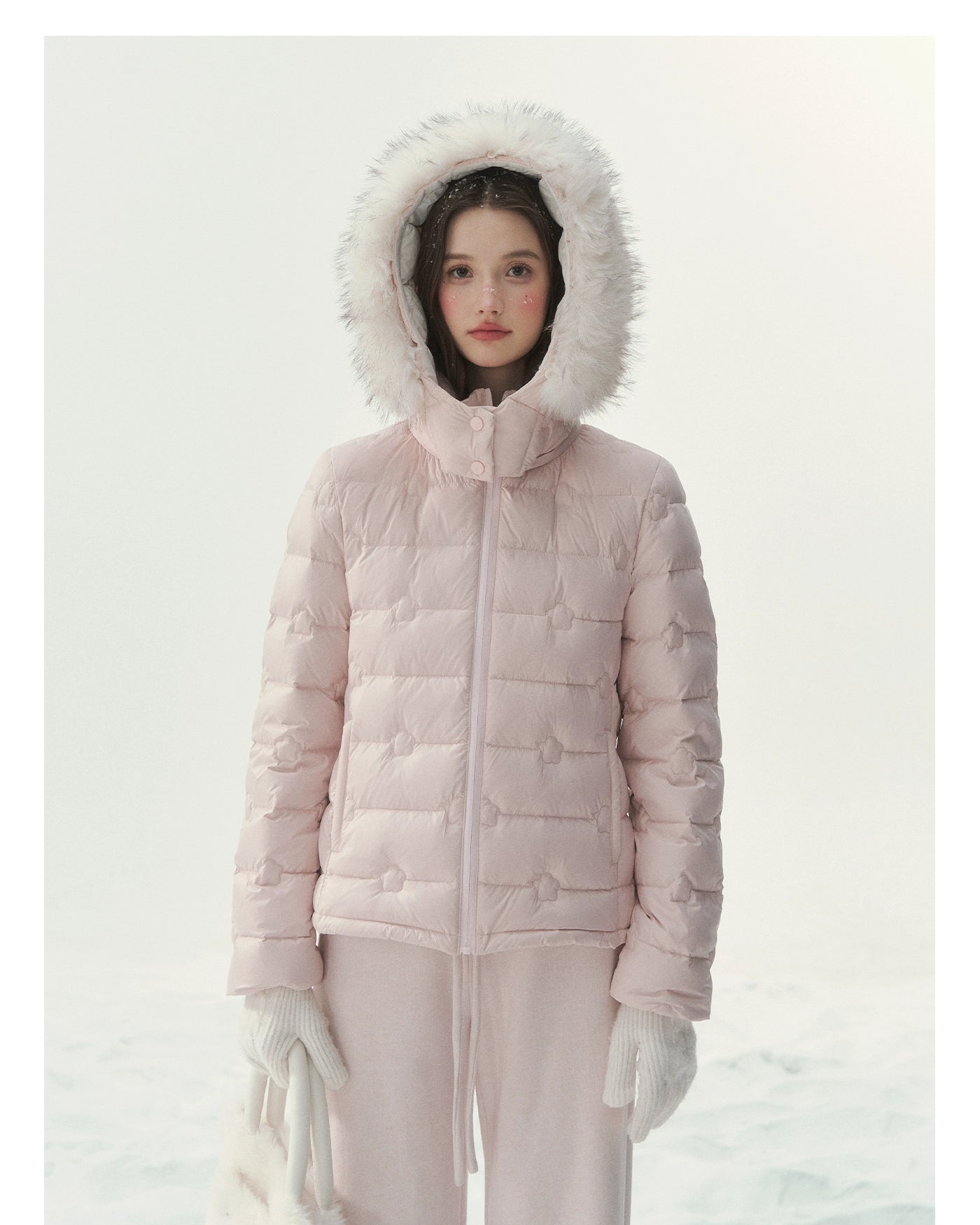 Quilted Dream Embossed Down Jacket