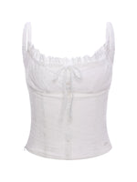 Embroidered Bow Camisole
