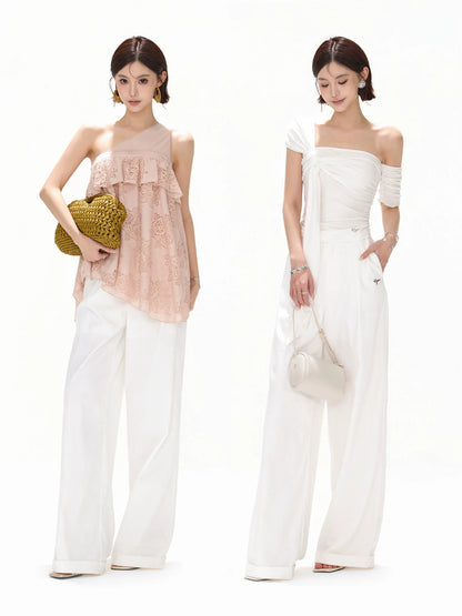 Relaxed Wide-Leg Pants