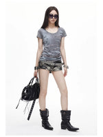 Contrast Graphic T-Shirt