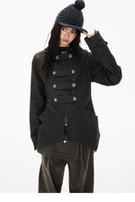 Napoleon Hooded Denim Jacket