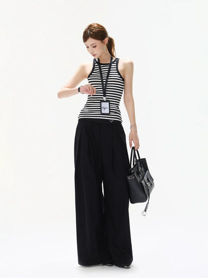 Striped Knit Tank Top