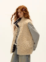 Reversible Check Fleece Vest