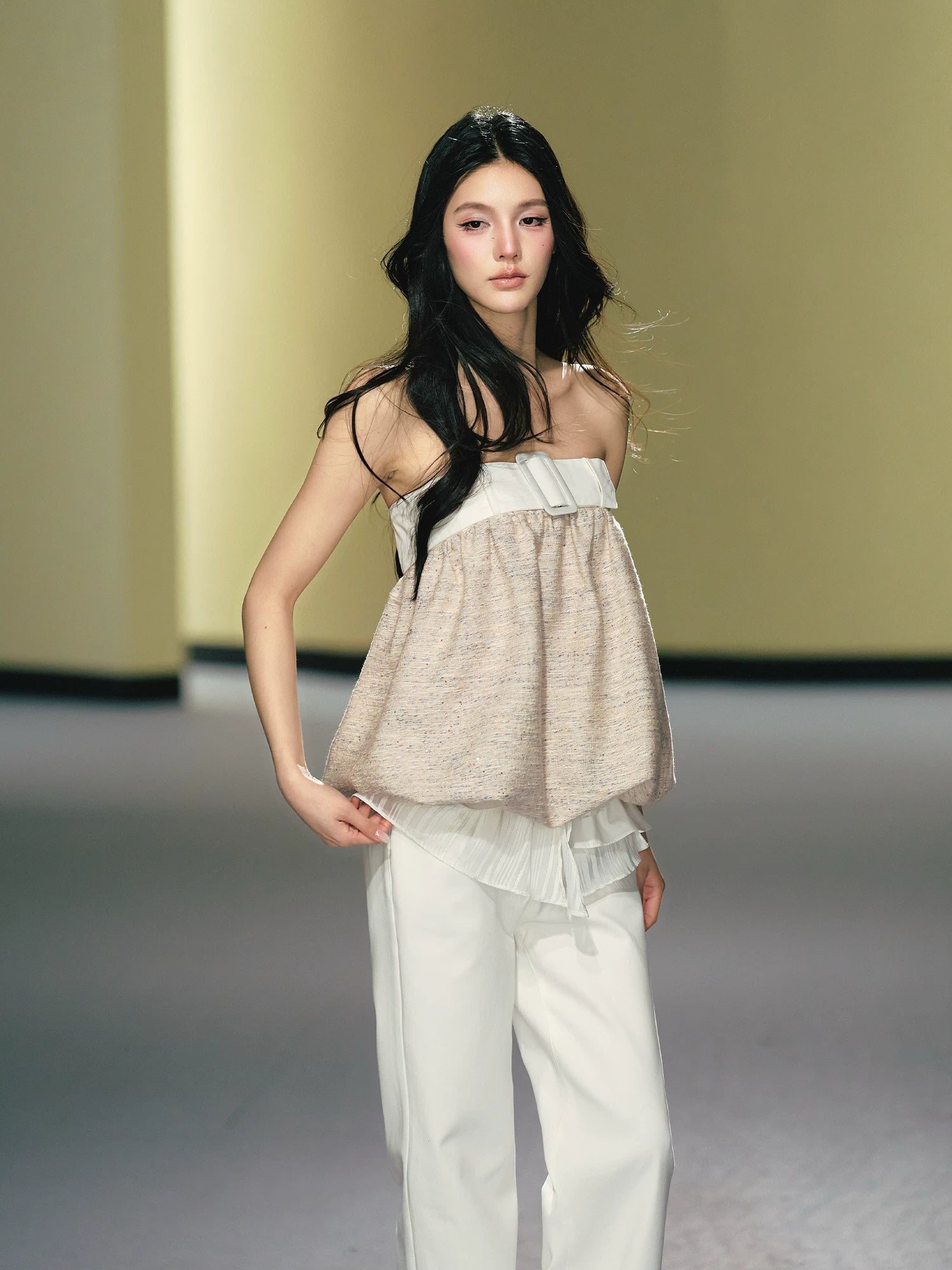 Bouclé Bud Bandeau Top