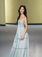 Sequin Strap Maxi Dress